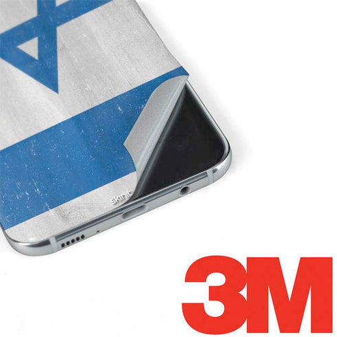Israel Flag Distressed Galaxy S8 Skin
